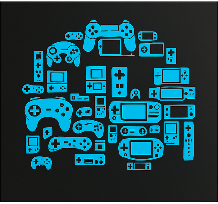 极客盲 游戏控制器机器人 - TenStickers