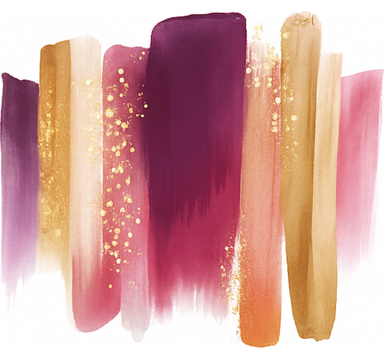 青年盲人 抽象笔触 - TenStickers