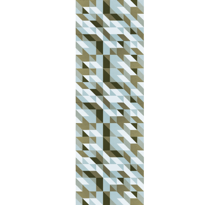 家庭办公室盲人现代三角形设计 - TenStickers