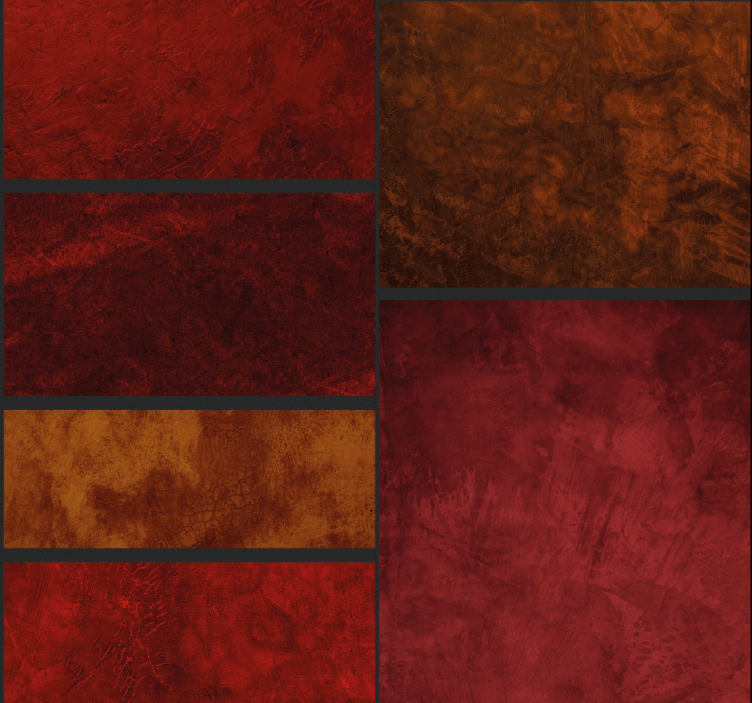 家庭办公室盲人采用纹理拼接设计 - TenStickers