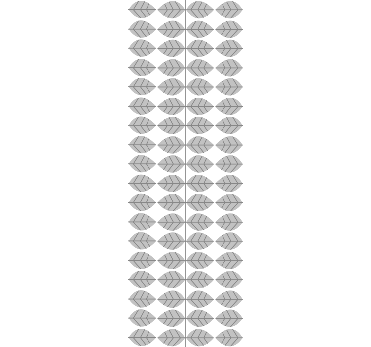 饭厅盲道优雅的植物组合 - TenStickers