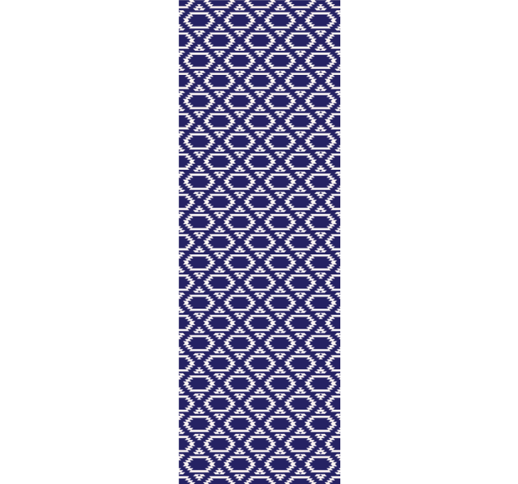 饭厅盲道适用于几何六边形形状 - TenStickers