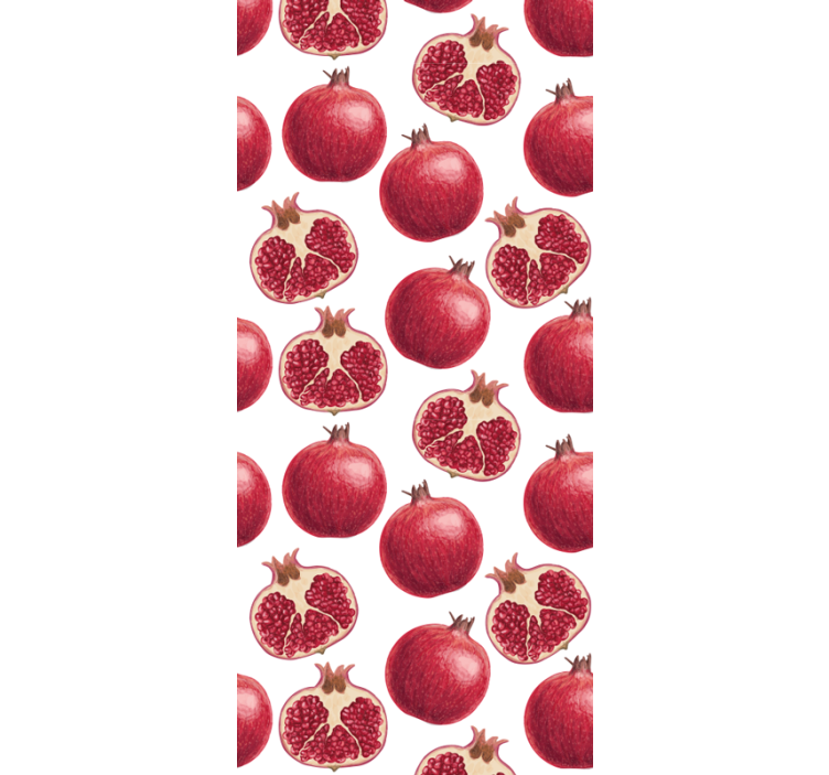 厨房盲道：石榴丰收 - TenStickers