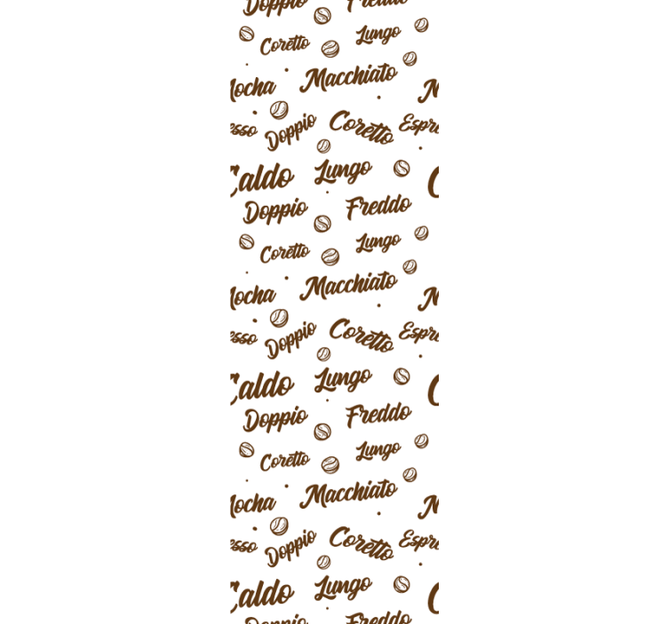 饭厅盲道每天享用咖啡 - TenStickers