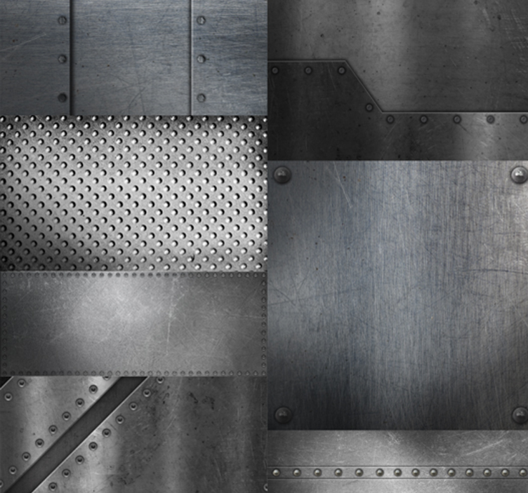 饭厅盲道铜墙 - TenStickers