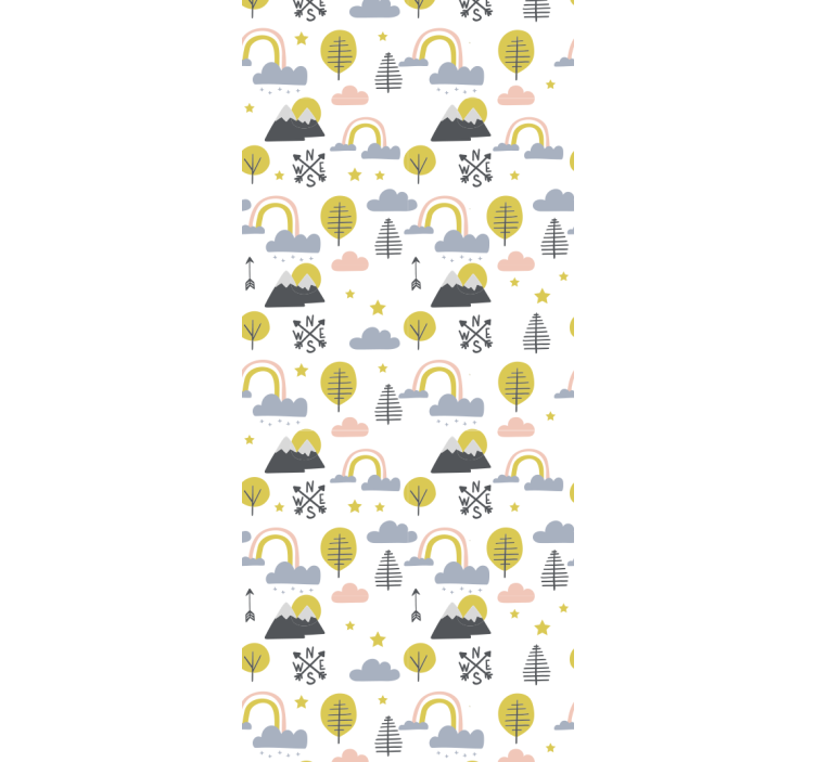 儿童盲人趣味自然场景 - TenStickers
