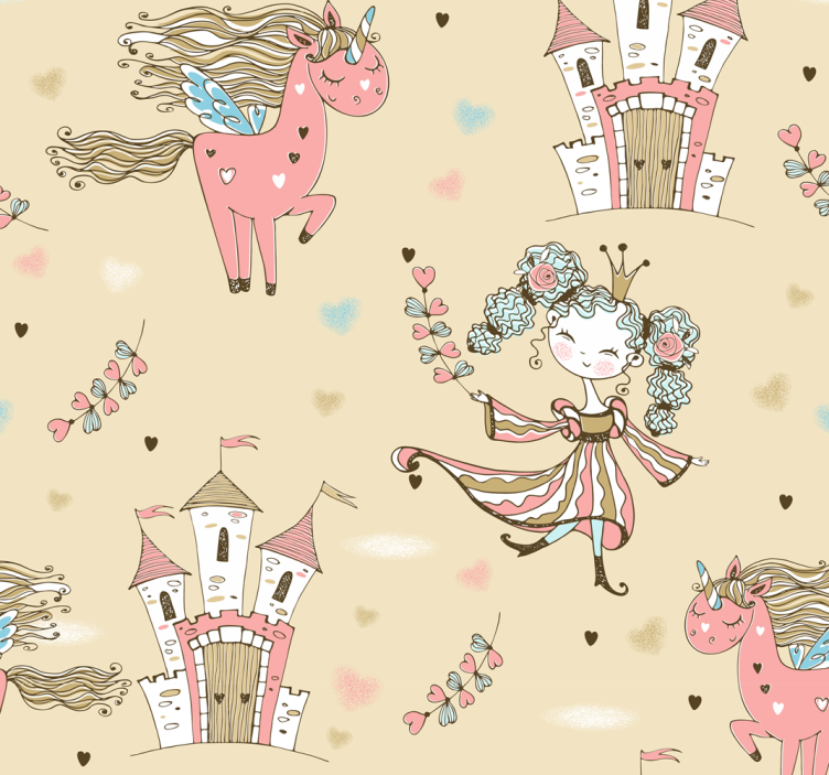 儿童盲人梦幻独角兽 - TenStickers