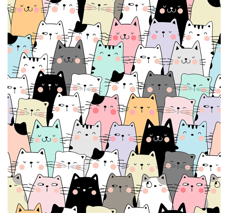 青年盲人爱猫的故事 - TenStickers