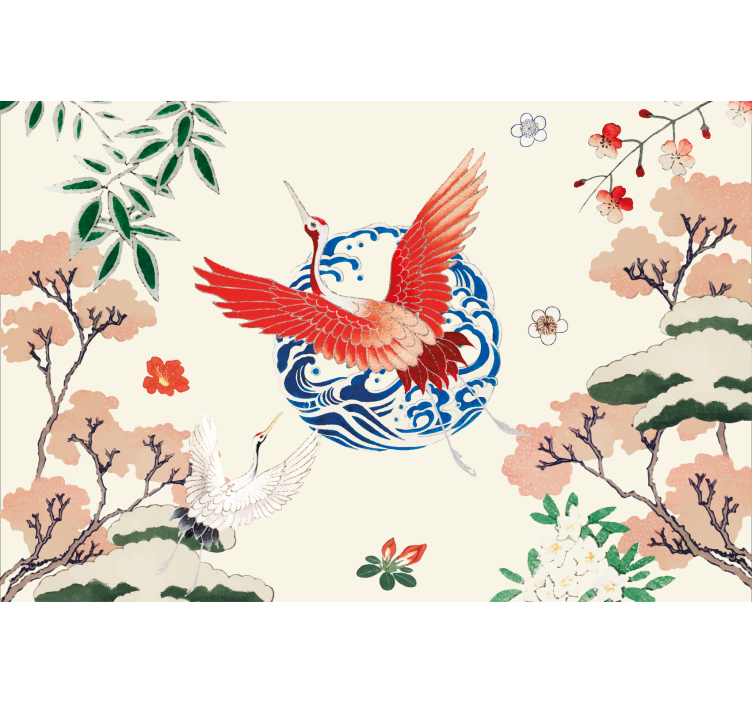 起居室盲道中式风格设计 - TenStickers