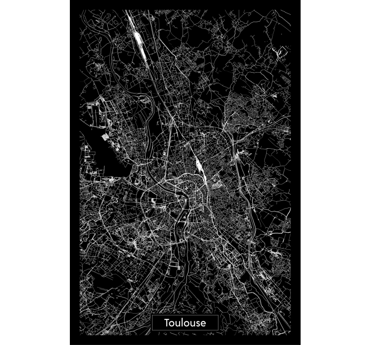 起居室盲道图案设计的图卢兹风格 - TenStickers