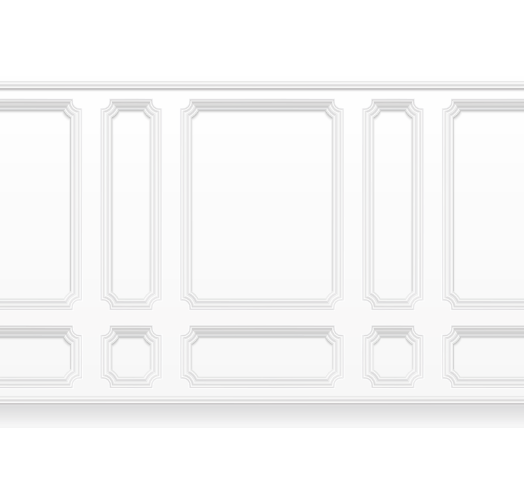 白盲经典四分之一图案产品 - TenStickers