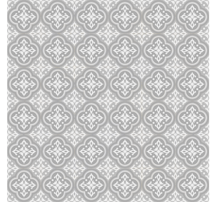 灰色盲人灰色液压砖 - TenStickers