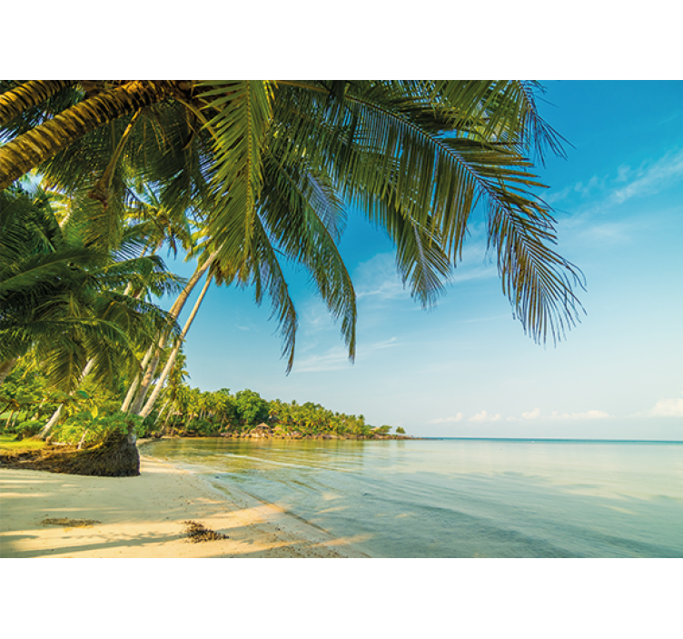 起居室盲道海上宁静天堂 - TenStickers