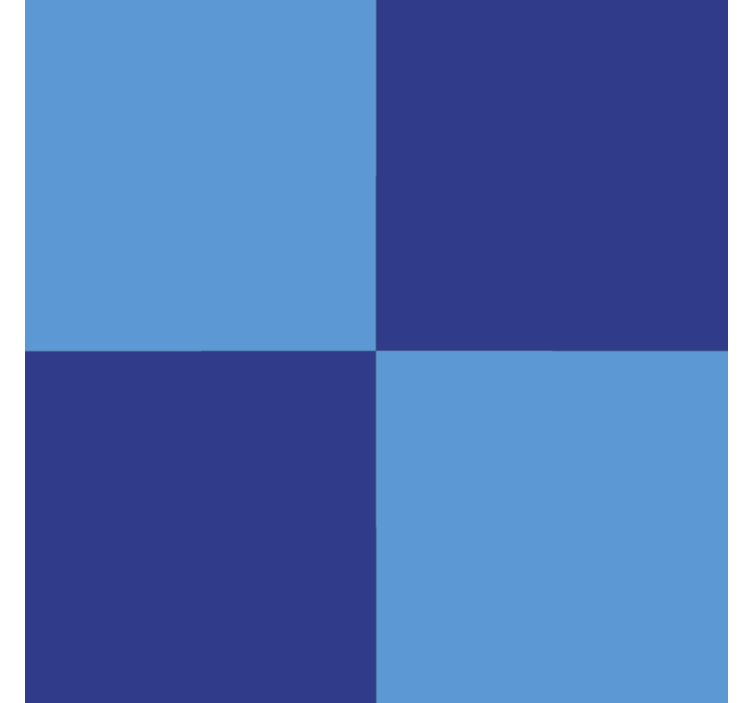 蓝盲以暗蓝色调为主题的产品 - TenStickers