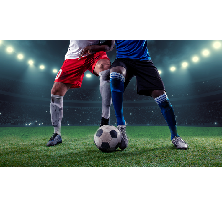 球在体育场足球卷簾 - TenStickers