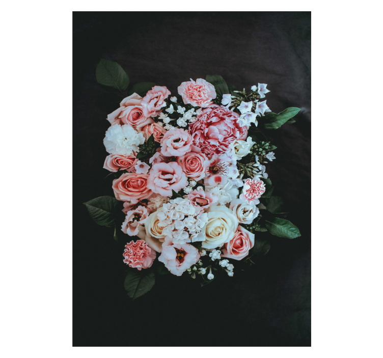 花卉盲道绽放花卉布置 - TenStickers