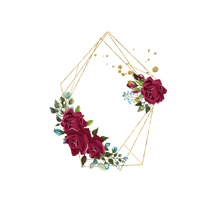 优雅的盲人玫瑰花艺作品 - TenStickers