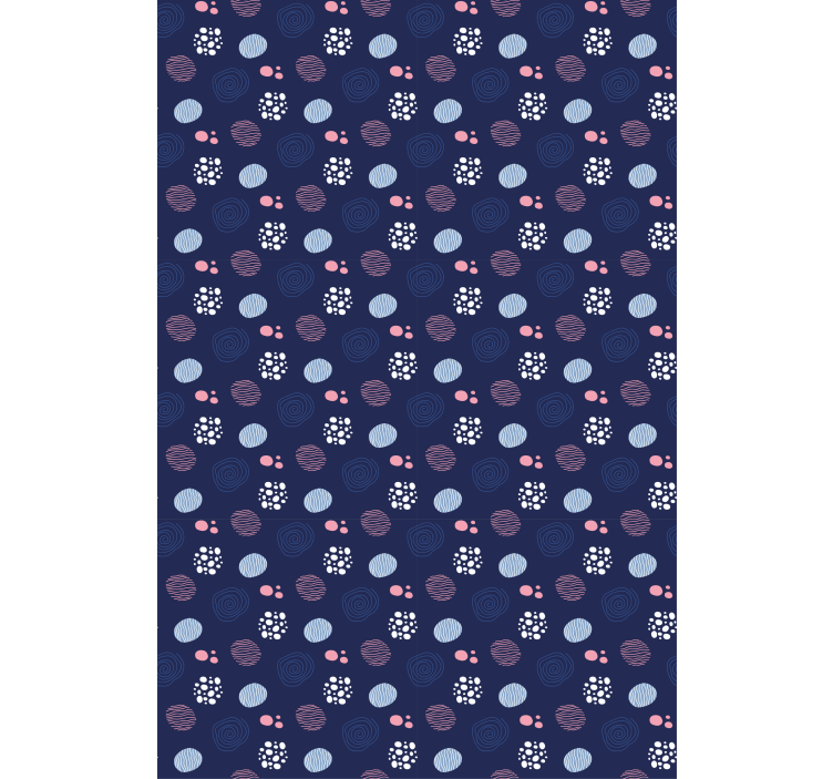 纹理和图案的盲人抽象圆形图案 - TenStickers