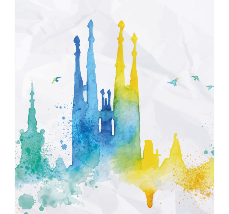 其他百叶窗 aquarella圣家堂 - TenStickers