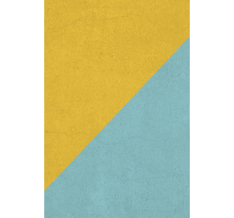 办公室百叶窗对角彩色块设计 - TenStickers