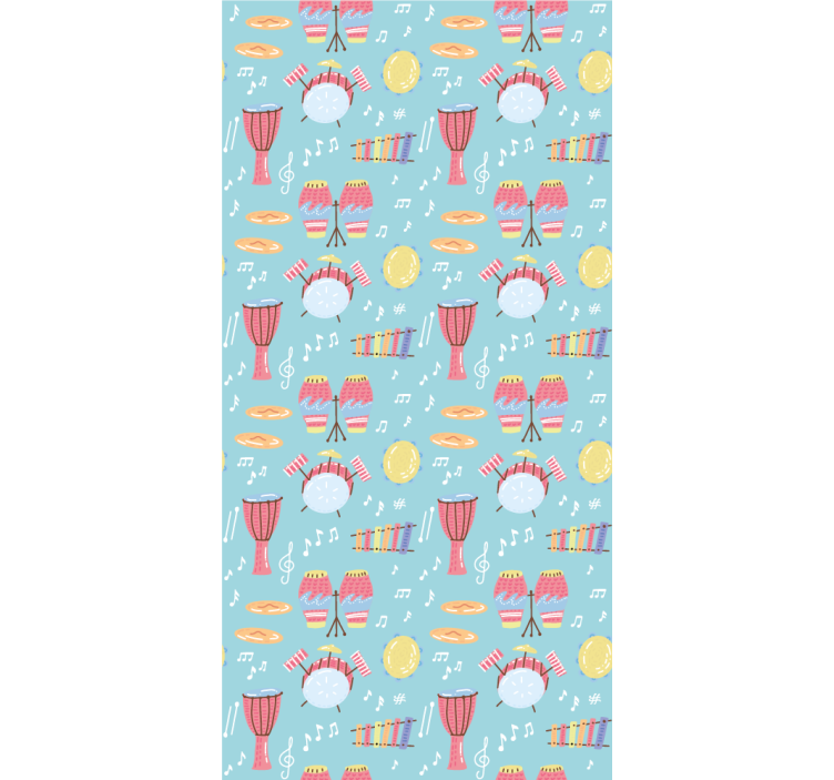 原有的盲人乐器图案 - TenStickers