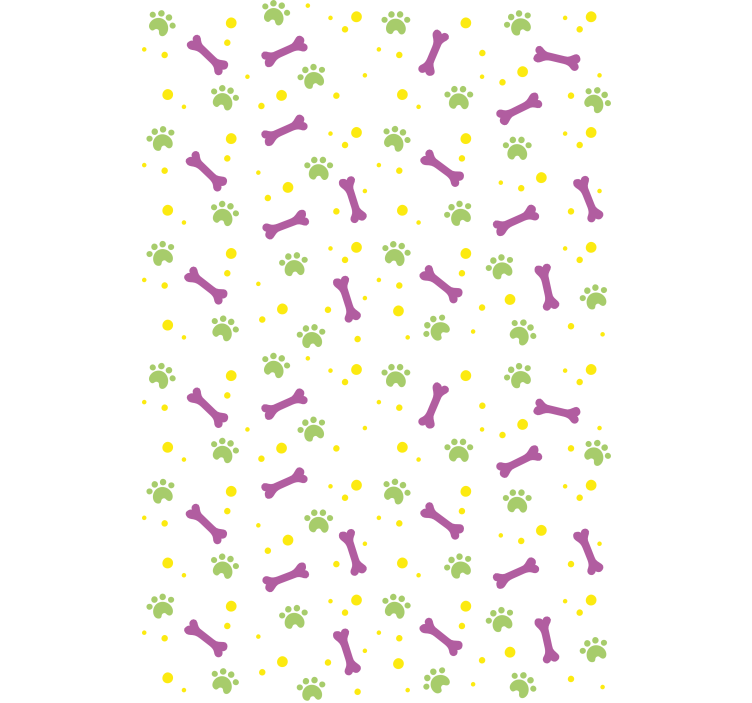 有动物的百叶窗爪子与骨头 - TenStickers