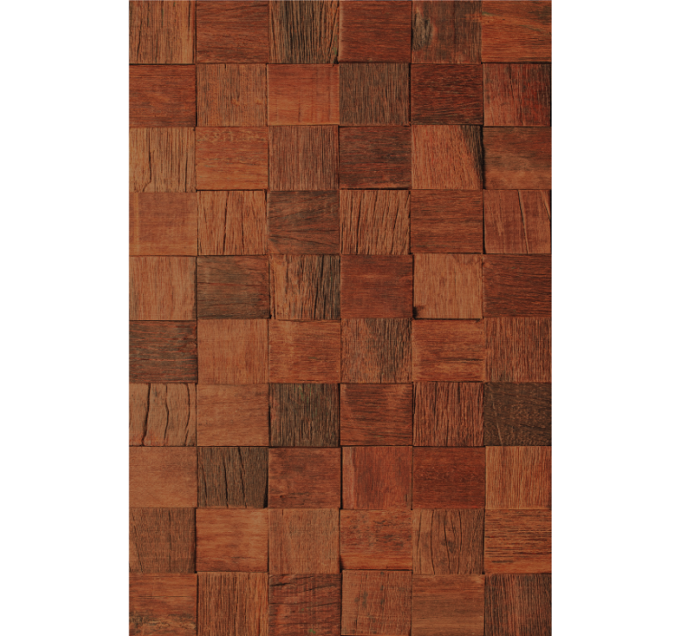 纹理和图案的盲人方形木板 - TenStickers