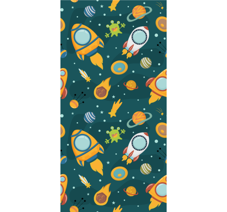 儿童盲人太空探险主题玩具 - TenStickers