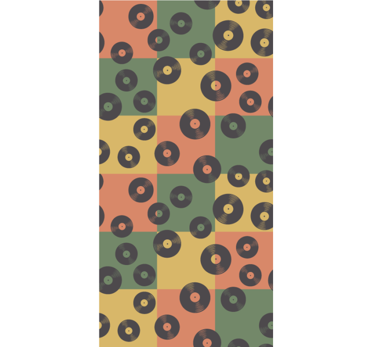 更多复古盲文经典黑胶唱片 - TenStickers