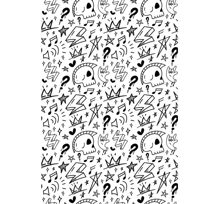 很酷的迹象模式青少年卷簾 - TenStickers