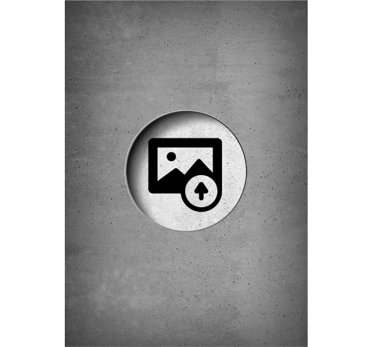 生混凝土可定制的定制印刷阴影 - TenStickers