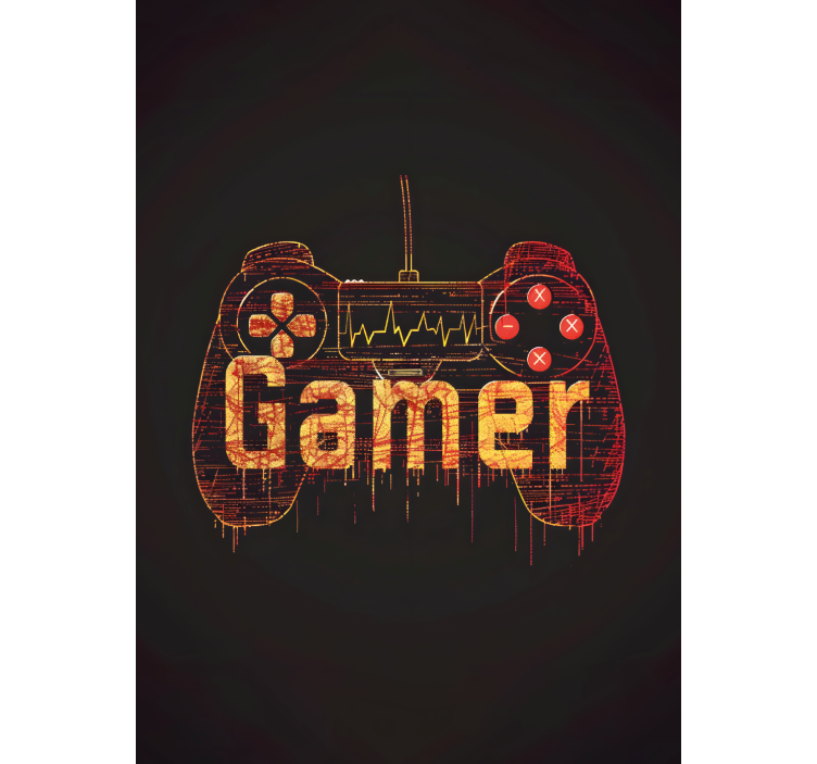 极客卷簾 玩家的心跳 - TenStickers