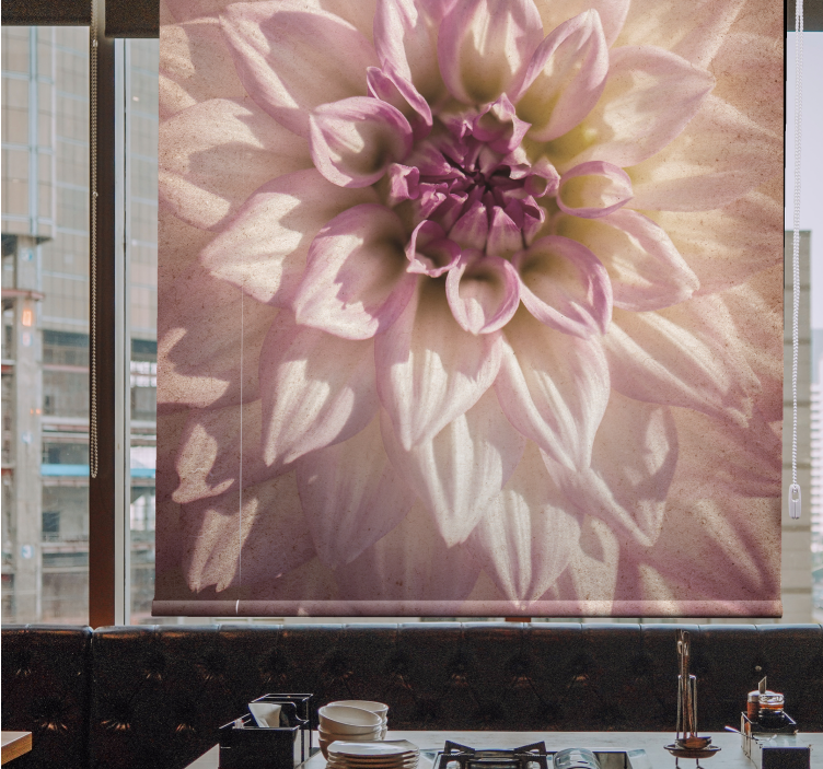 盲人花草绽放细腻花朵 - TenStickers