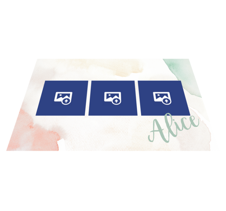 乙烯基餐垫原版照片记忆展示 - TenStickers