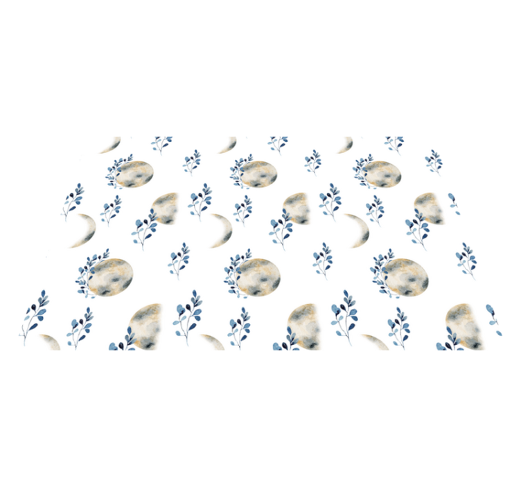 乙烯基餐垫原版天体月亮图案 - TenStickers