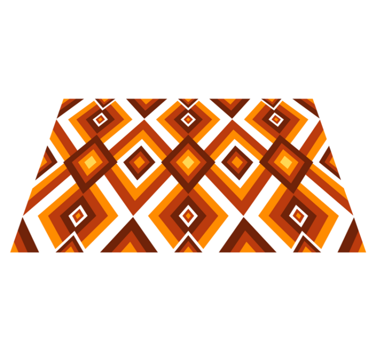 乙烯基餐垫原版几何钻石图案 - TenStickers