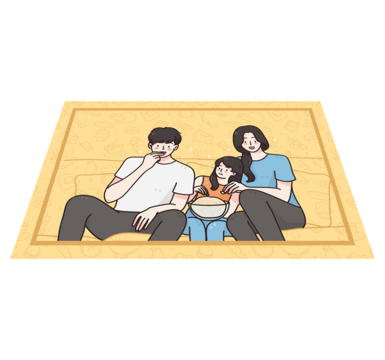 乙烯基儿童餐垫 让全家享受美味零食 - TenStickers