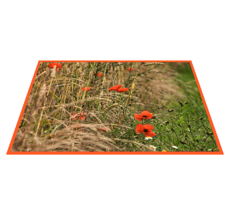 乙烯基儿童餐垫趣味食品摆放 - TenStickers