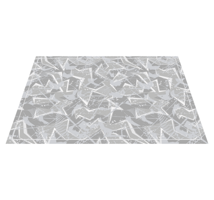 乙烯基餐垫贴图抽象几何形状 - TenStickers