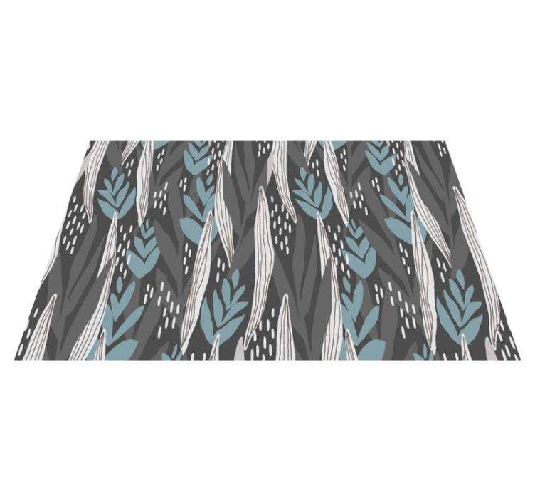 乙烯基餐垫贴图质感叶子概念 - TenStickers