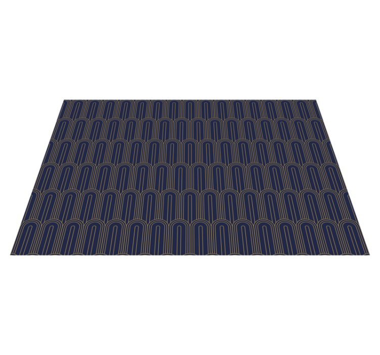 乙烯基餐垫优雅拱形线条 - TenStickers