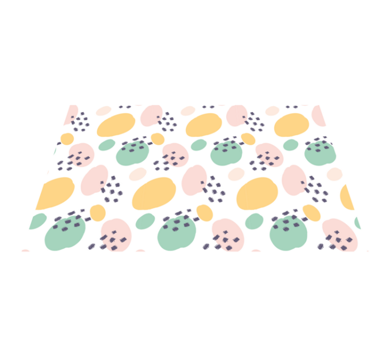 乙烯基餐垫原版色彩抽象元素 - TenStickers