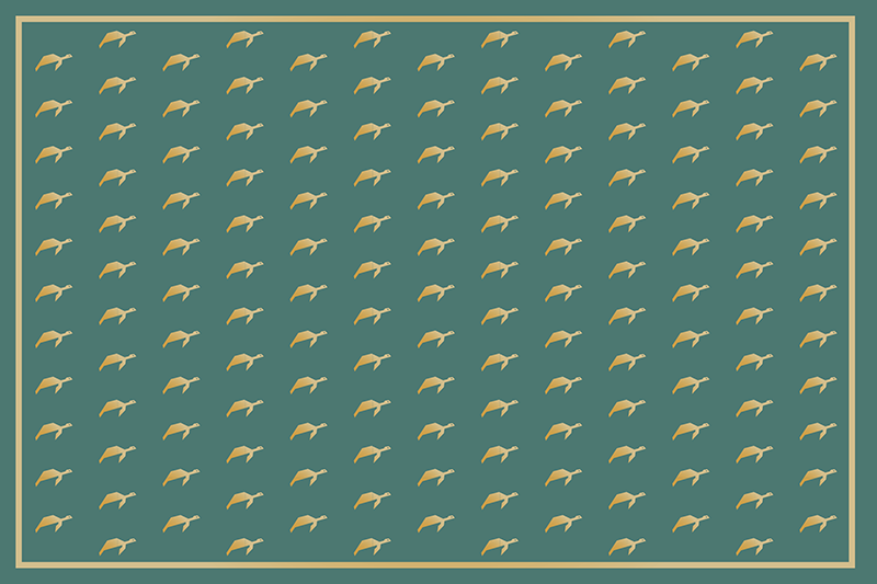 乙烯基餐垫品牌优雅图案表面 - TenStickers