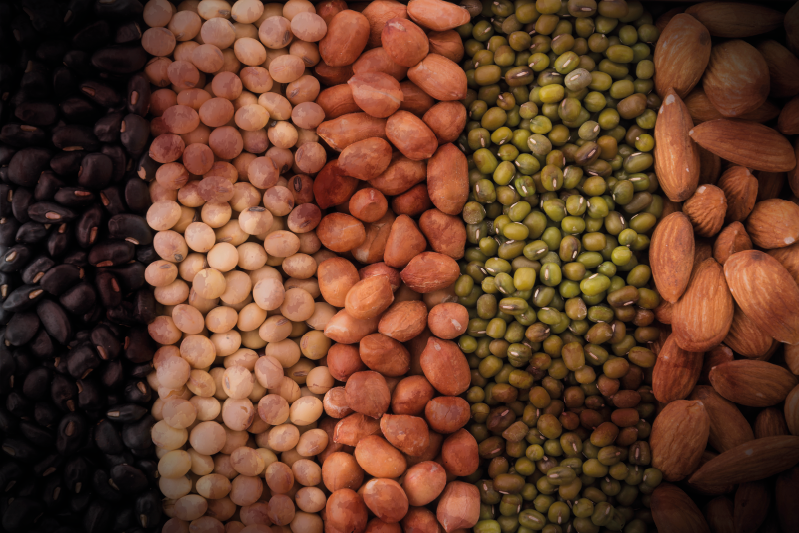 乙烯基餐垫贴图混合坚果组合 - TenStickers