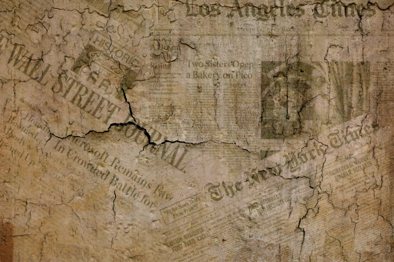 乙烯基餐垫贴图裂纹纸面效果 - TenStickers