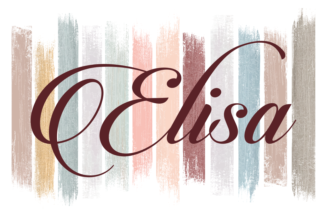 大地色油漆刷原味餐垫 - TenStickers