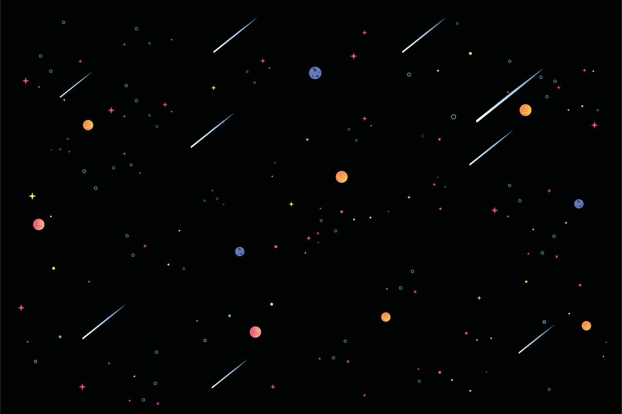 乙烯基儿童餐垫适合太空主题儿童餐 - TenStickers