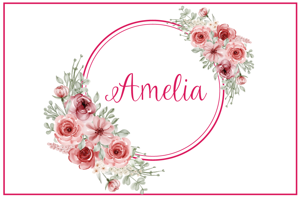 乙烯基餐垫品牌植物主题定制创作 - TenStickers