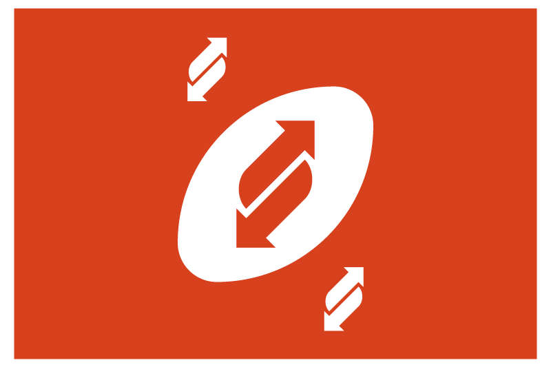 乙烯基餐垫原版动态箭头图案 - TenStickers