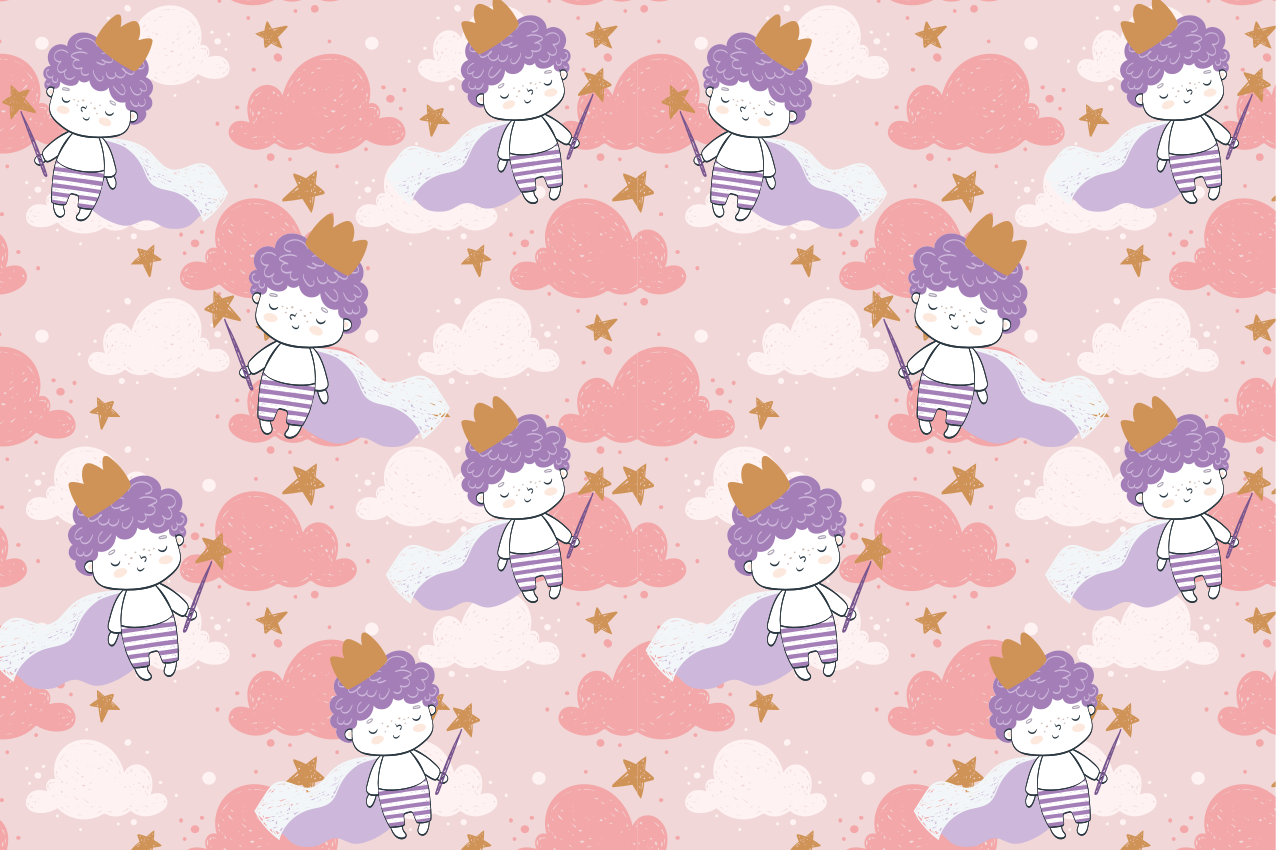 乙烯基儿童餐垫可爱动画图案 - TenStickers